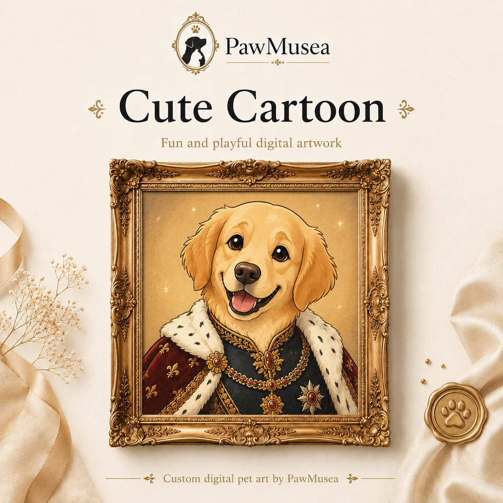 Custom Digital Pet Portrait