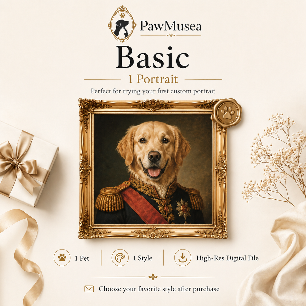 Custom Digital Pet Portrait